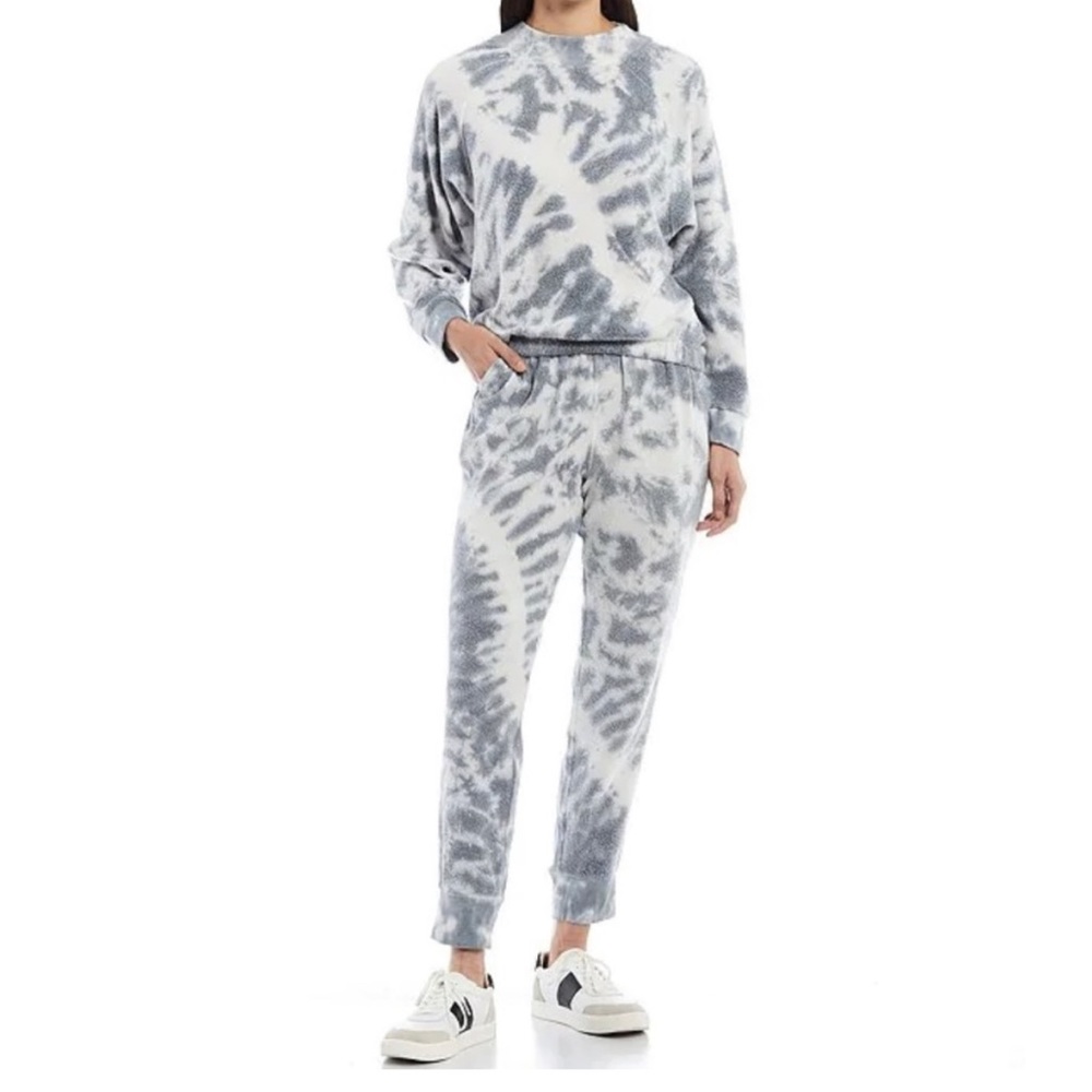 Splendid Tie Dye Jogger and Sweatshirt Set